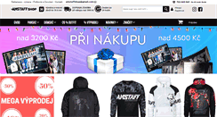 Desktop Screenshot of amstaffshop.cz